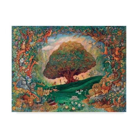 Bill Bell 'Tree Of Knowledge' Canvas Art,35x47